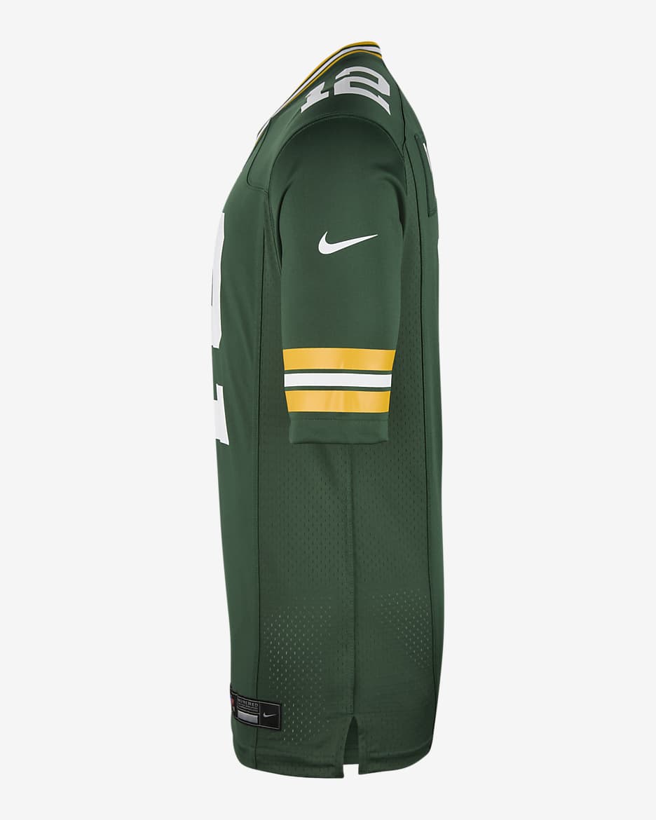 Mens green bay packers aaron rodgers nike green game jersey online